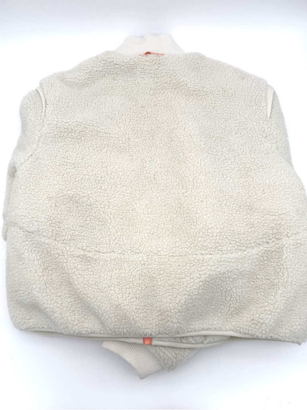 NWT New Bad Birdie Women's The Cozy Jacket - White Onyx XL Golf Zip Up Top Coat - Picture 3 of 5